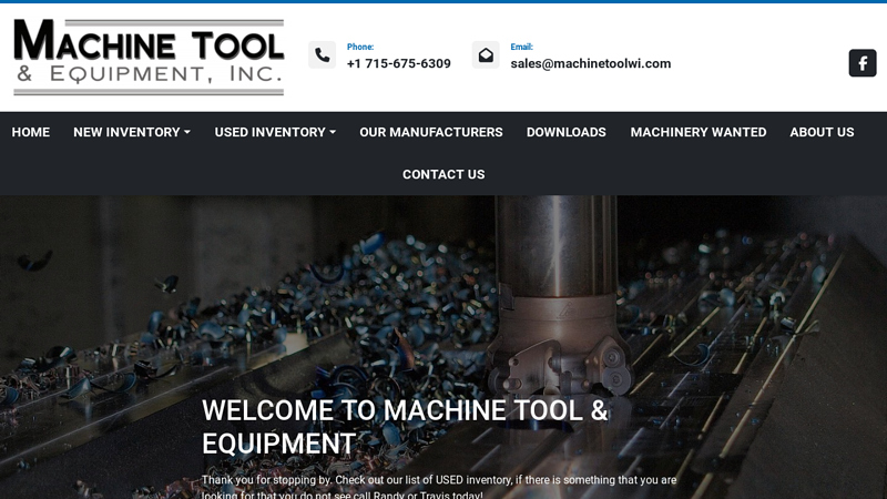 Machine Tool & Equipment, Inc. - We Sell and Service New and Used Industrial Machine Shop and...