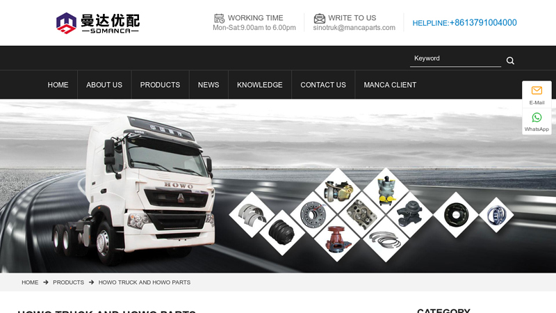 Image of China HOWO TRUCK AND HOWO PARTS Suppliers & Manufacturers | MAN TRUCK