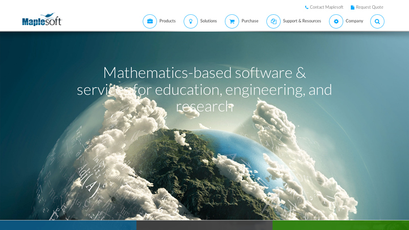 Maplesoft - Software for Mathematics, Online Learning, Engineering