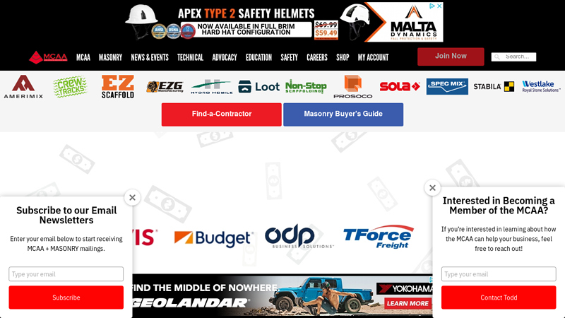 Mason Contractors Association of America (MCAA)