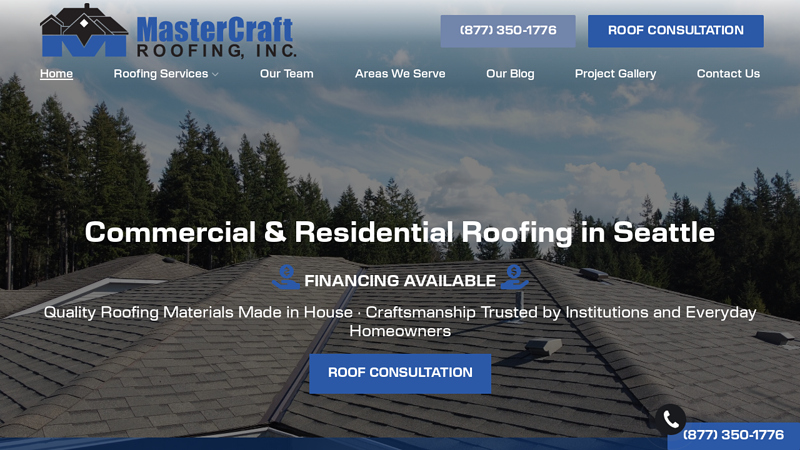 MasterCraft Roofing in Maple Valley & King County
