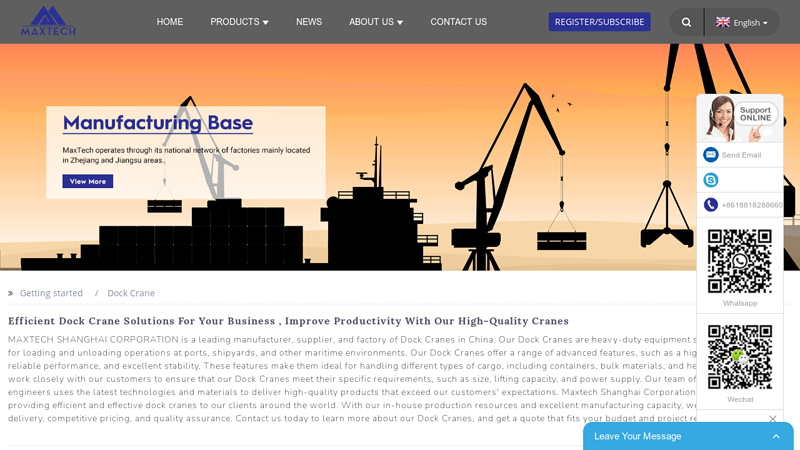 Image of High Quality Crane Spreader Bars Manufacturer and Customized , Factory ...