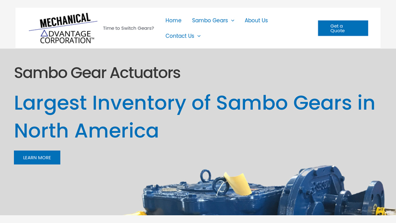 Sambo Gear Actuators