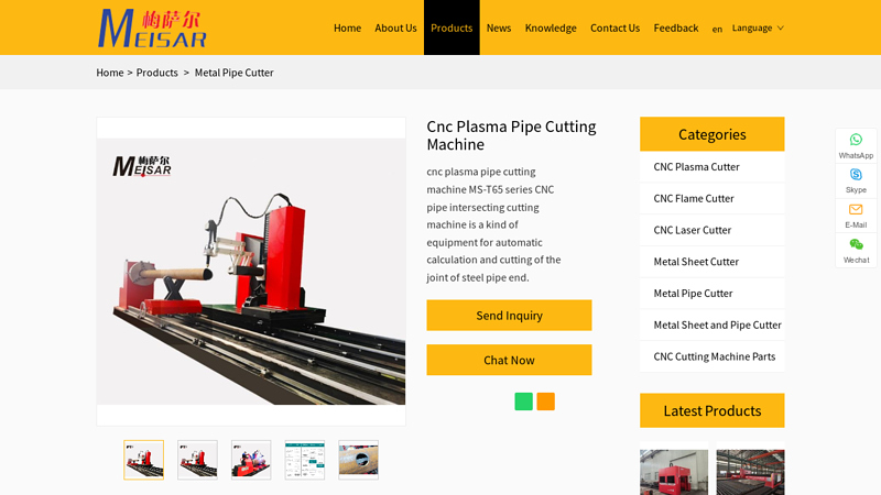 Image of China Cnc Plasma Pipe Cutting Machine Manufacturers, Suppliers and ...