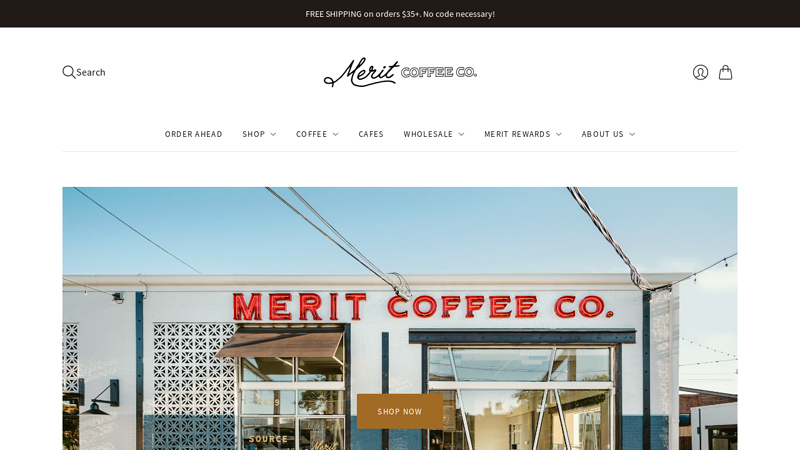 Specialty Coffee Roasters in Texas - Merit Coffee Co.