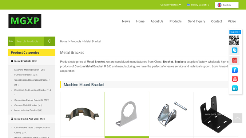 Image of Metal Bracket,Bracket,Brackets,Custom Metal Bracket Suppliers in China