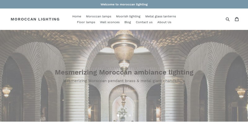Moroccan lamps | Moorish lighting | Lighting fixtures C Moroccan lighting