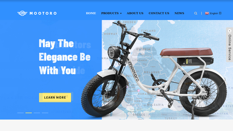 Electric Bike, Electric Cycle, Electric Bicycle - Mootoro