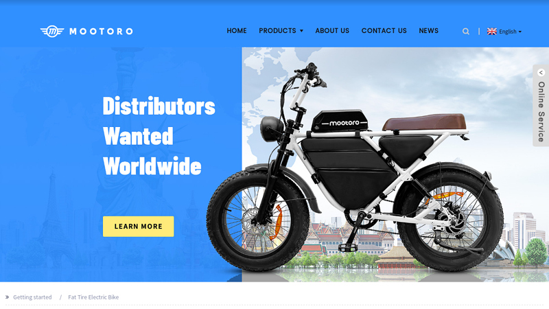 Image of China Fat Tyre Electric Bike Manufacturers and Suppliers, Factory | Mootoro