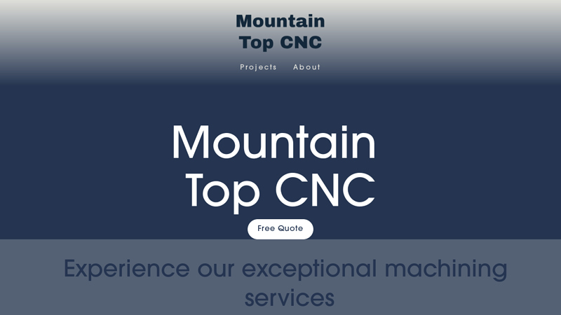 Mountain Top CNC Machine Shop