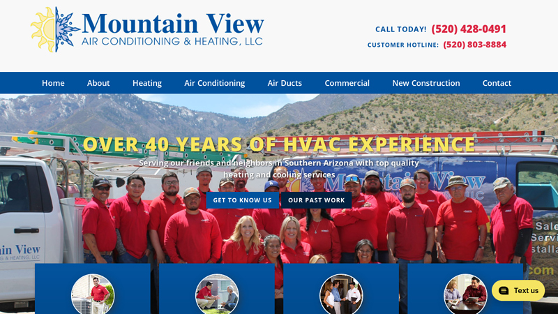 Heat Pump Replacement, Furnace Repair, AC Installation & HVAC Service | Benson, AZ, Bisbee, AZ, Douglas, AZ, Hereford, AZ, Sierra Vista, AZ & Sonoita, AZ | Mountain View AC & Heating