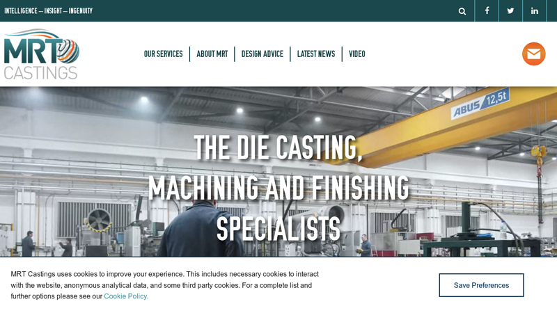 Die Casting Company | Pressure, Gravity & Sand Casting Specialists