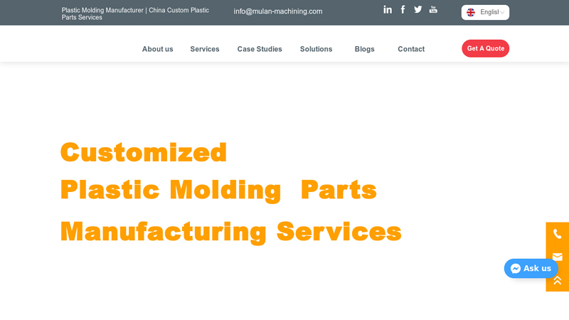 Image of China Plastic Molding Services | Custom Plastic parts manufacturing ...