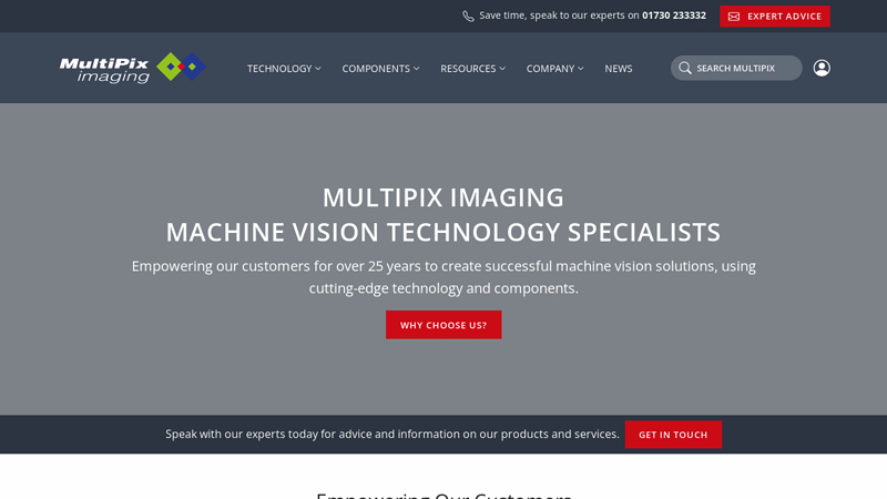 Multipix Imaging Machine Vision Technology Specialists