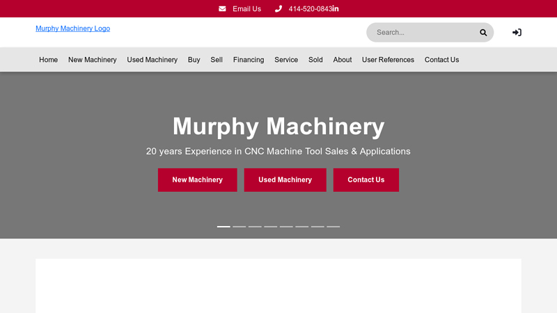 Murphy Machinery | Boring Mills - Lathes & Turning Machines - Machining Centers Equipment