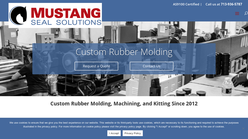 Custom Rubber Molding, Machining, Kitting - Mustang Seal Solutions