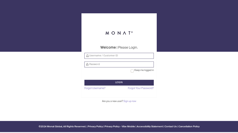 MONAT - VIP and Market Partner Login | Your Home Office