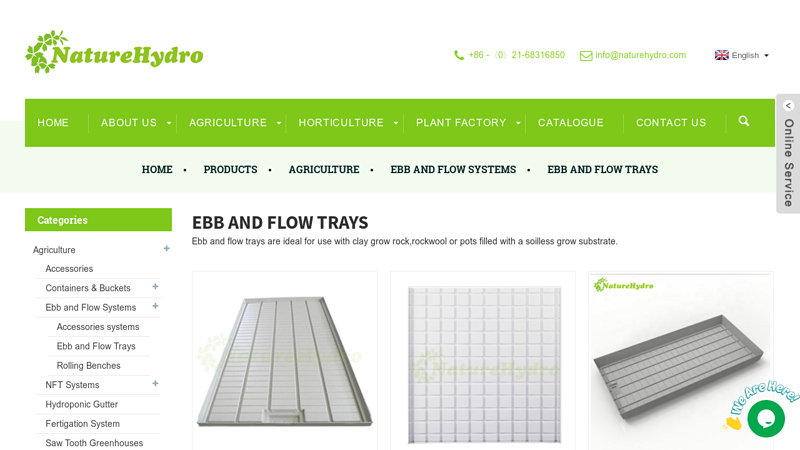 Image of Ebb and Flow Trays