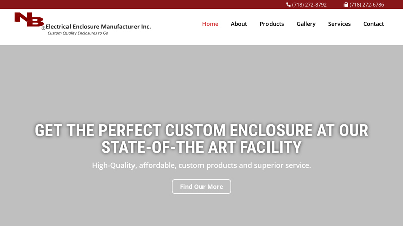 NB Electrical Enclosure Manufacturer Inc. C Custom Quality Enclosures to Go