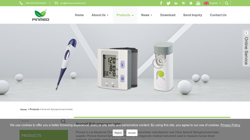 Image of China Aneroid Sphygmomanometer Manufacturers and Factory
