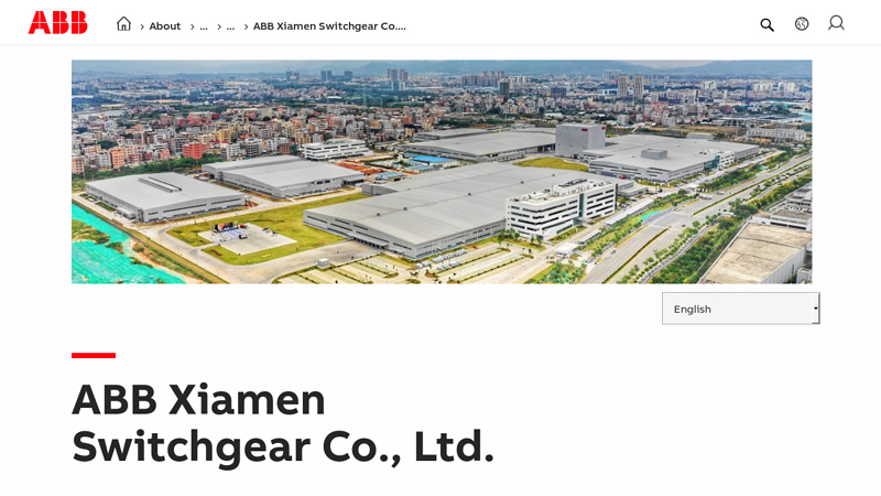 Image of ABB Xiamen Switchgear Co., Ltd.