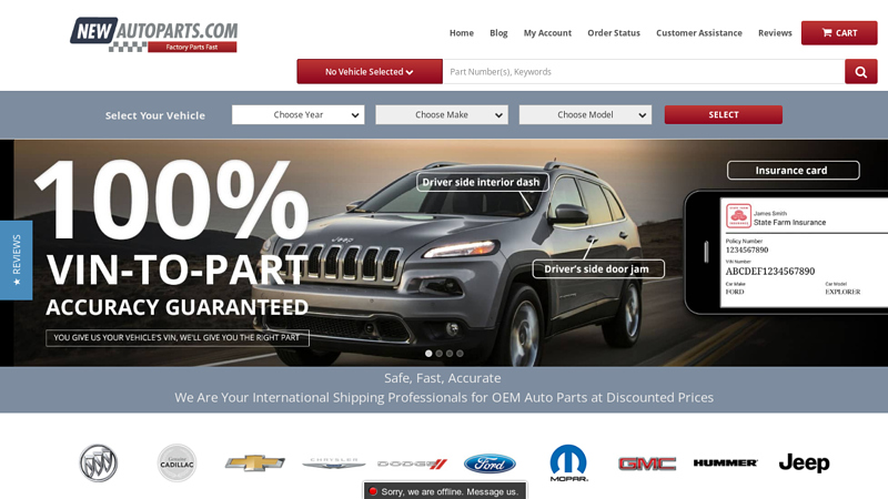 NewAutoParts.com | Genuine OEM Auto Parts and Accessories at Discounted Prices