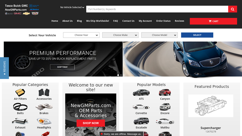 NewGMParts.com | Genuine OEM GM Auto Parts and Accessories