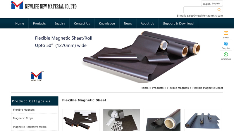 Image of China Flexible Magnetic Sheet Factory & Manufacturers & Suppliers ...