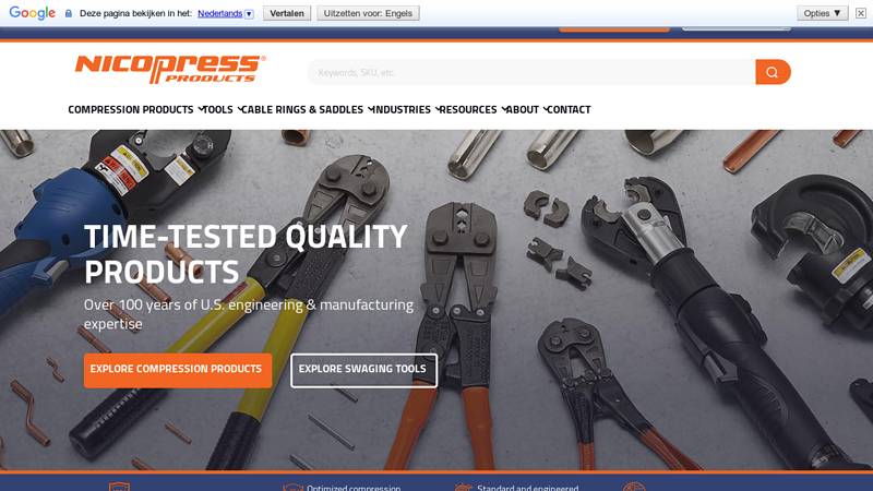 Wire Rope & Cable Connectors - Mechanical and Electro-Mechanical Connectivity Applications and Solutions from Nicopress