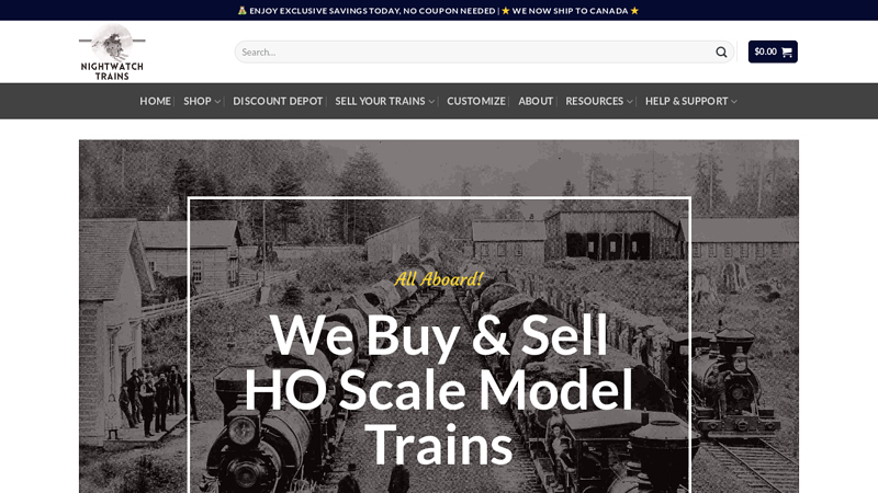 HO Scale Trains for Sale | World