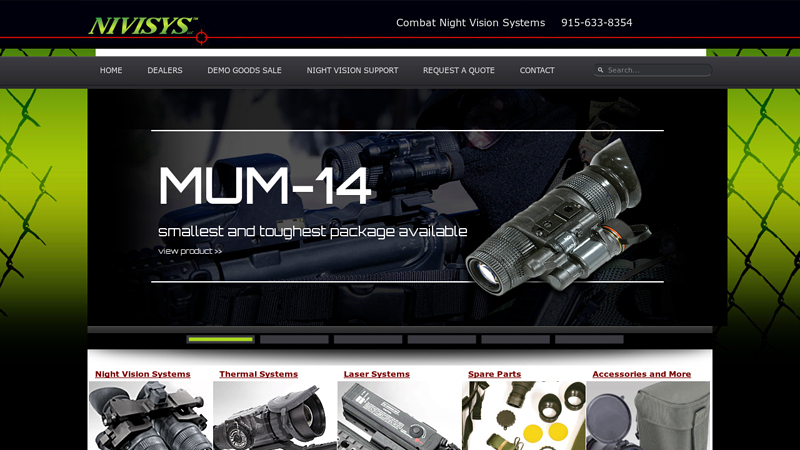 Night Vision Goggles, Thermal Weapon Sights, Night Vision Binoculars, Night Vision Accessories