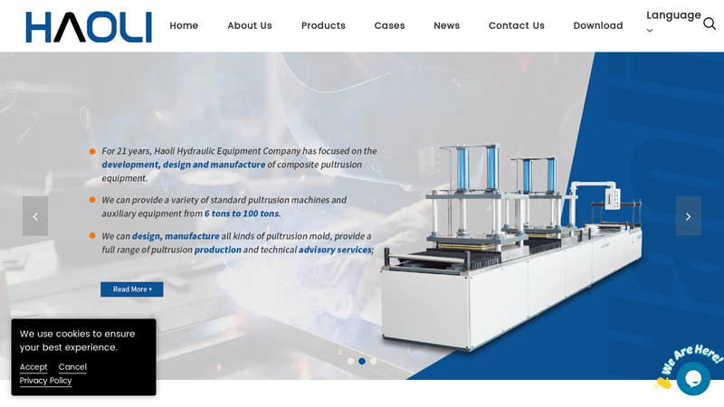 Image of Nanjing Haoli Hydraulic Equipment Co., Ltd.