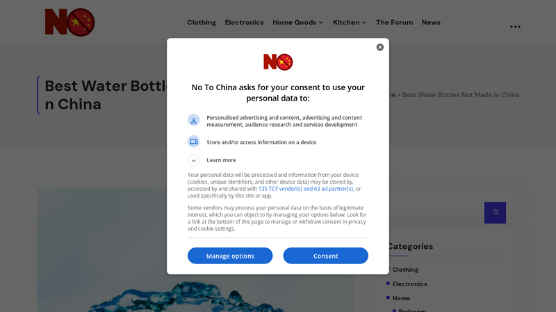 Image of Best Water Bottles Not Made in China