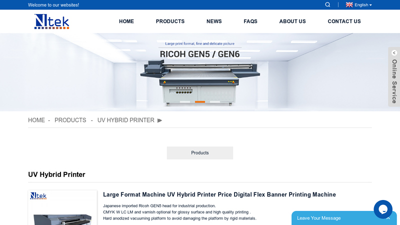 Image of China Hybrid Uv Printer Manufacturers and Suppliers, Factory Pricelist ...