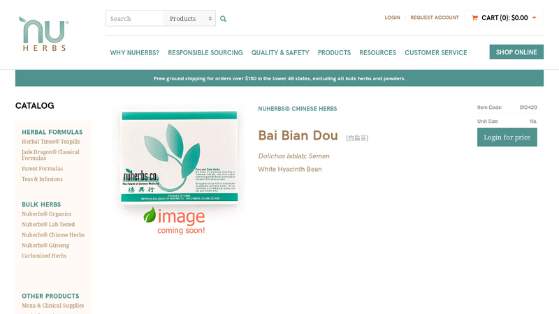 Image of Bai Bian Dou | Nuherbs