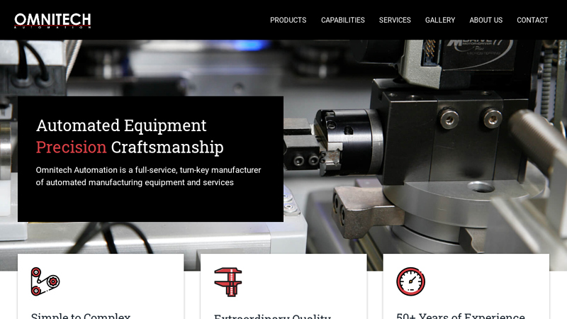 Omnitech Automation | Automated Equipment, Precision Craftsmanship