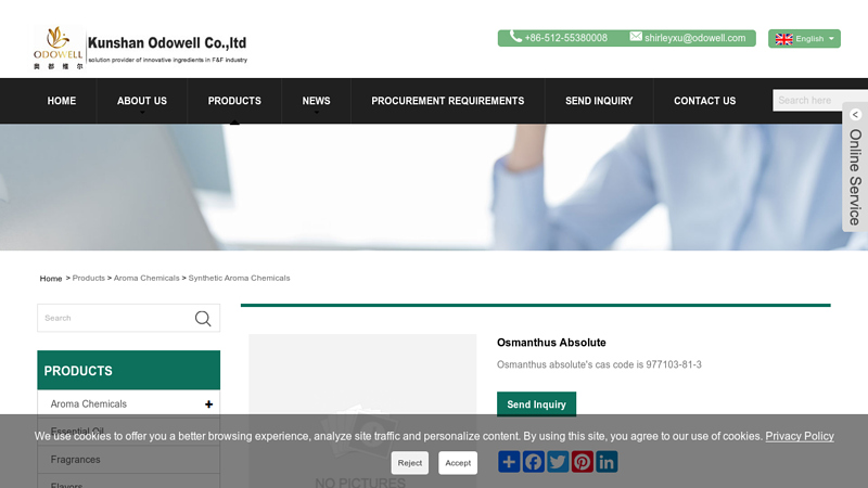 Image of Osmanthus Absolute manufacturers and suppliers in China