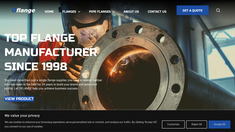 Image of Leading Flange Manufacturer In China | Oflange