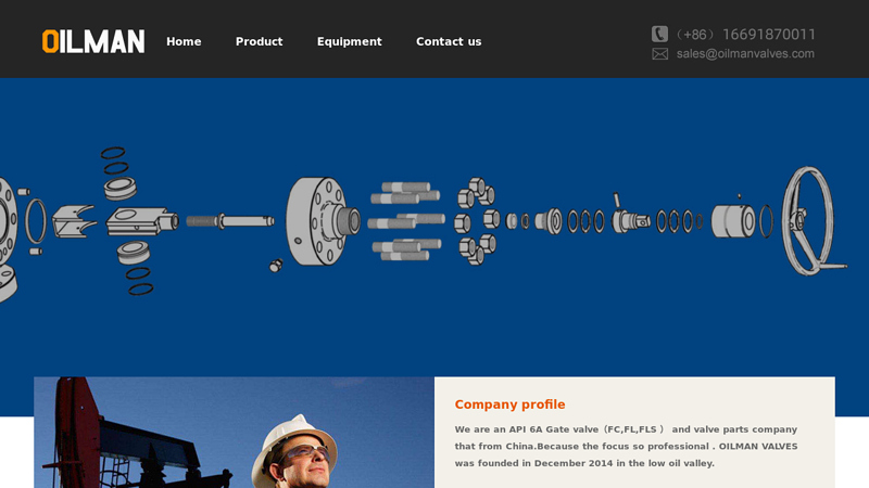 Image of Oilman Valves Co.,Ltd