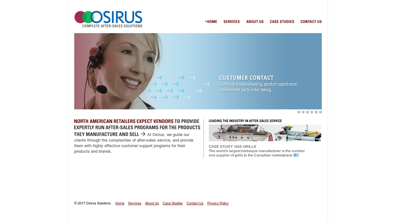 Osirus - Homepage