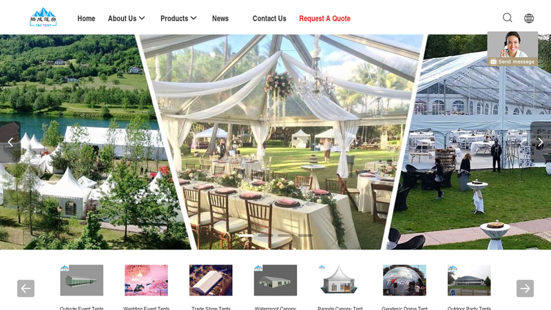 Image of China Outside Event Tents & Wedding Event Tents Manufacturer