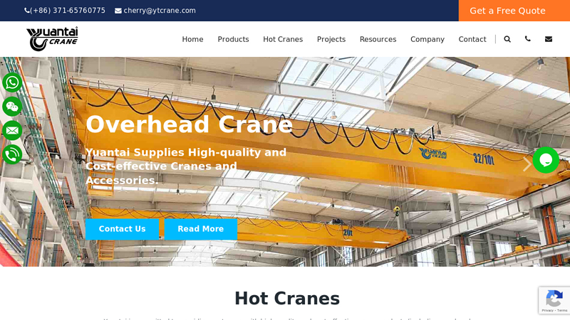 Image of Overhead Crane Manufacturer Factory and Supplier China