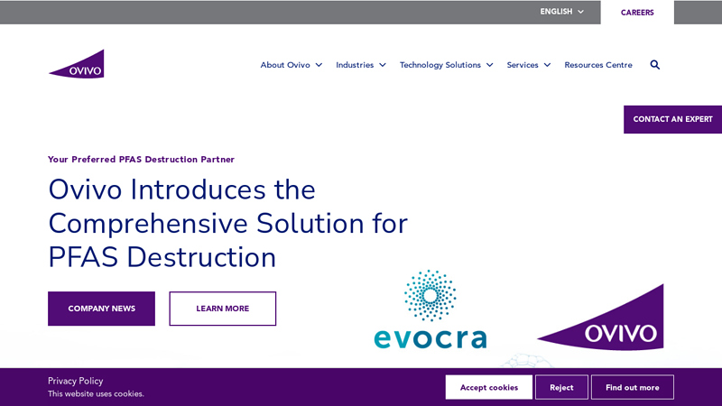 Global Experts in Water Treatment Solutions | Ovivo