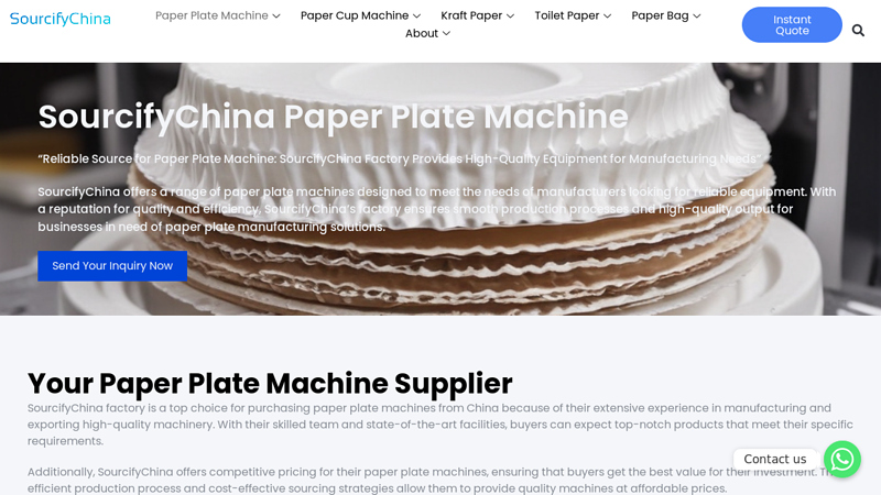 Image of Product paper plate machine cost Manufacturer in China.Your Reliable ...