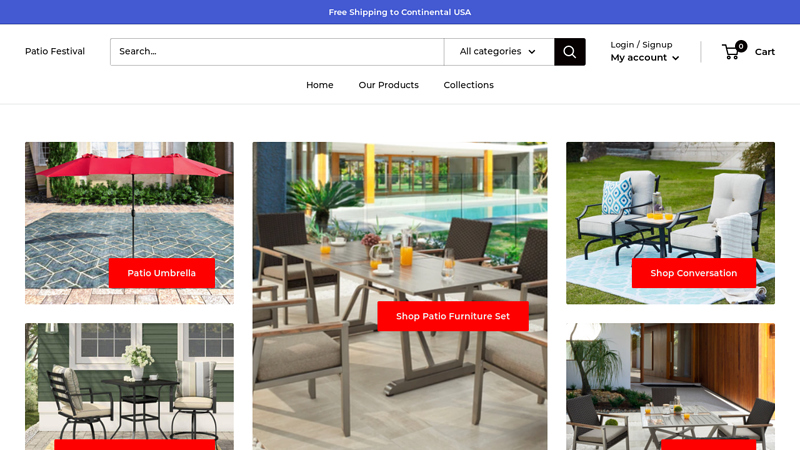 Patio Festival Your One-Stop Outdoor Furniture Store