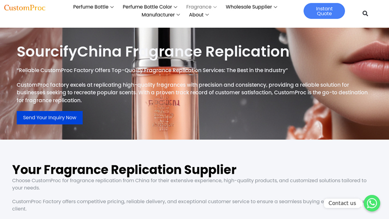 Image of Product fragrance replication Manufacturer in China.Your Reliable ...