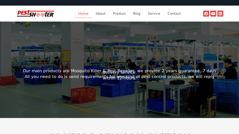 Pestshooter - Pest Control Manufacturer (BSCI Audit)