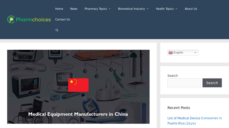 Image of Full List of Medical Equipment Manufacturers in China (2024)
