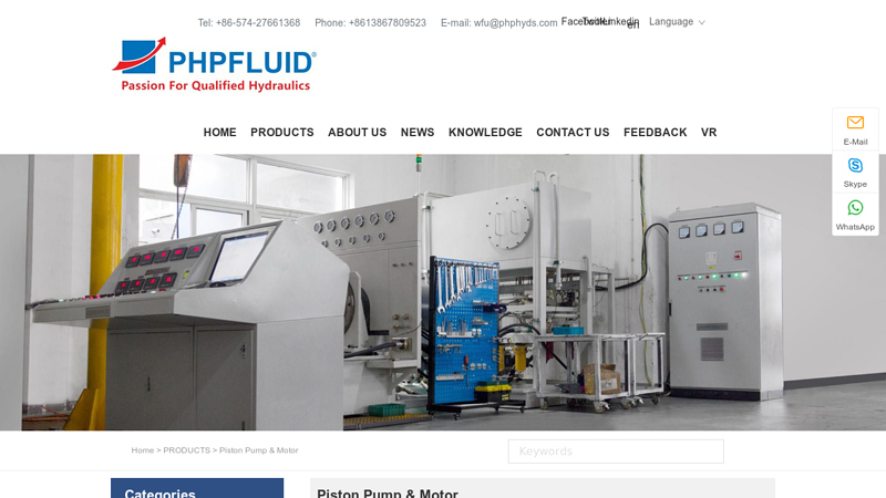 Image of China Hydraulic Pump, Hydraulic Motor, Piston Pump Parts Manufacturers ...