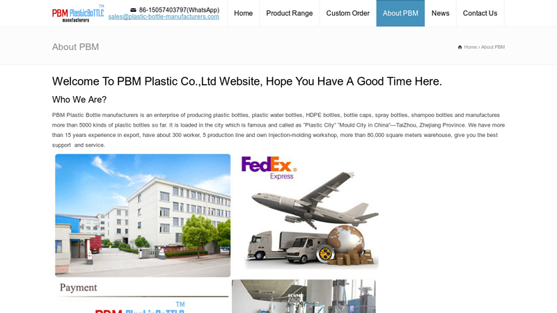 Image of Top Custom Plastic Bottle Manufacturers